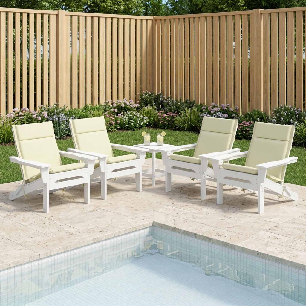 6 piece high back cushion set GEMERT 6 pcs 100percent Polyester