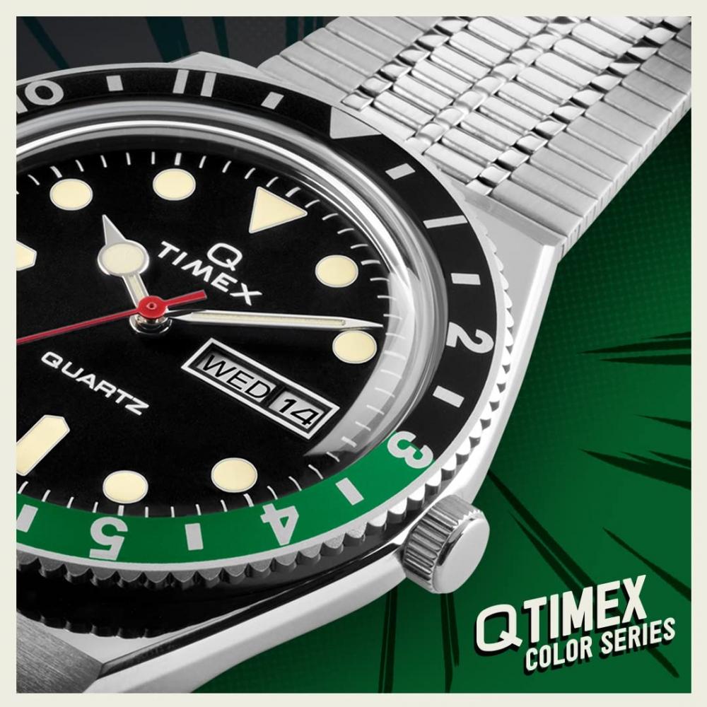 TIMEX Uhr TIMEX Q TW2U60900 Herren Silber