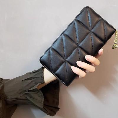 New Rhombus Style Ladies Wallet: Coin Purse, Mobile Phone Clutch, Card Holder