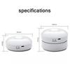 LED Night Light Wireless Motion USB Charging Cabinet Night Lamp Bedside Table For Bedroom Home Closet Sensor Round Lights