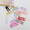 Candy Color Rectangle Hairpins BB Clips Baby Girls Snap Clips Kids Hairgrips for DIY Hair Accessories
