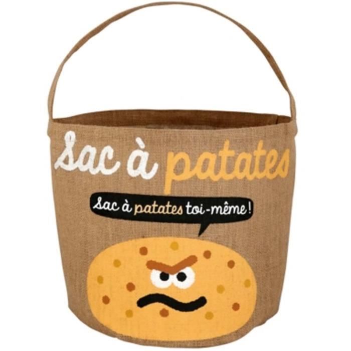 Sac À Patates - Toi Même - Jute - Décoratif - Pratique - 30 Cm