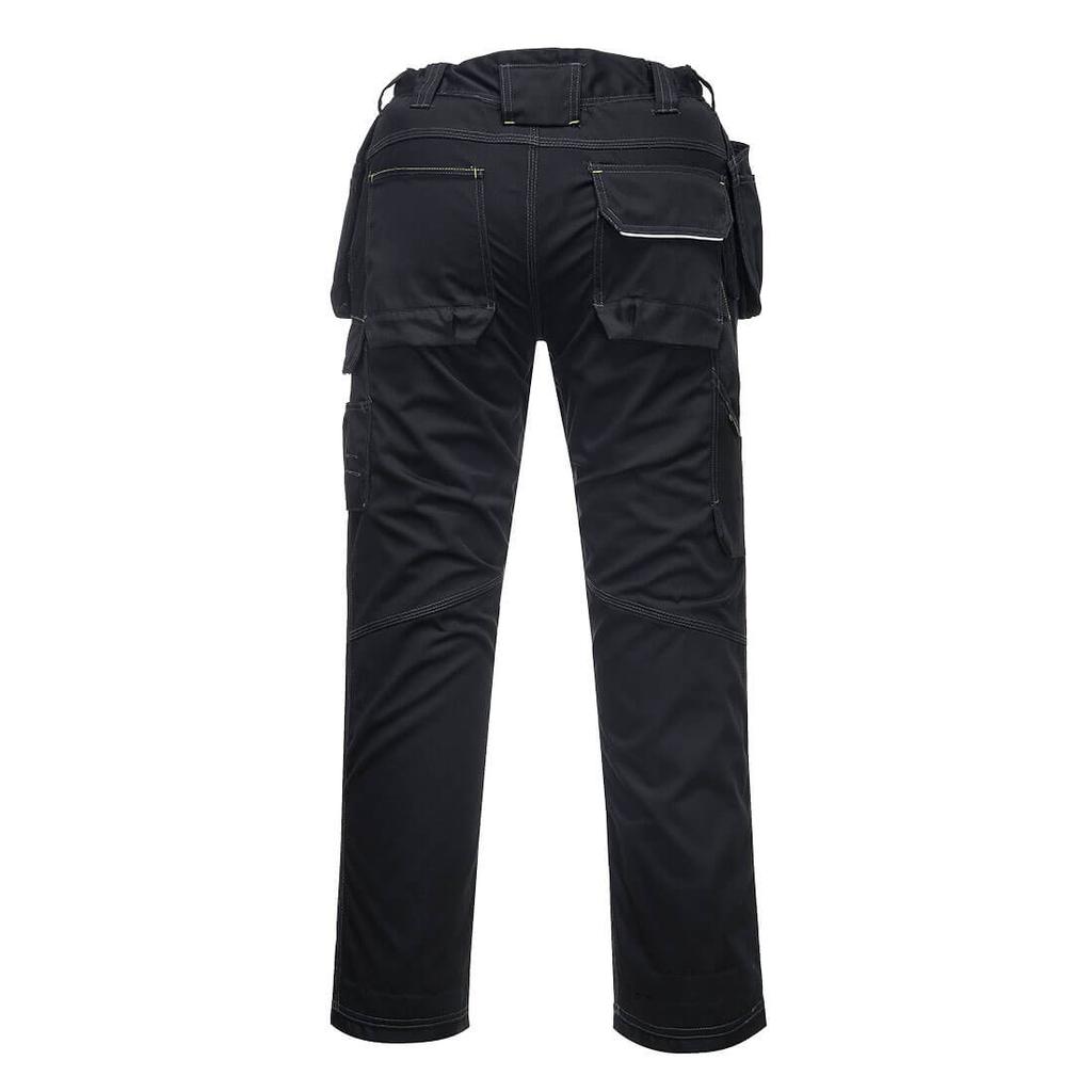 Portwest Mens PW3 Stretch Holster Pocket Work Trousers
