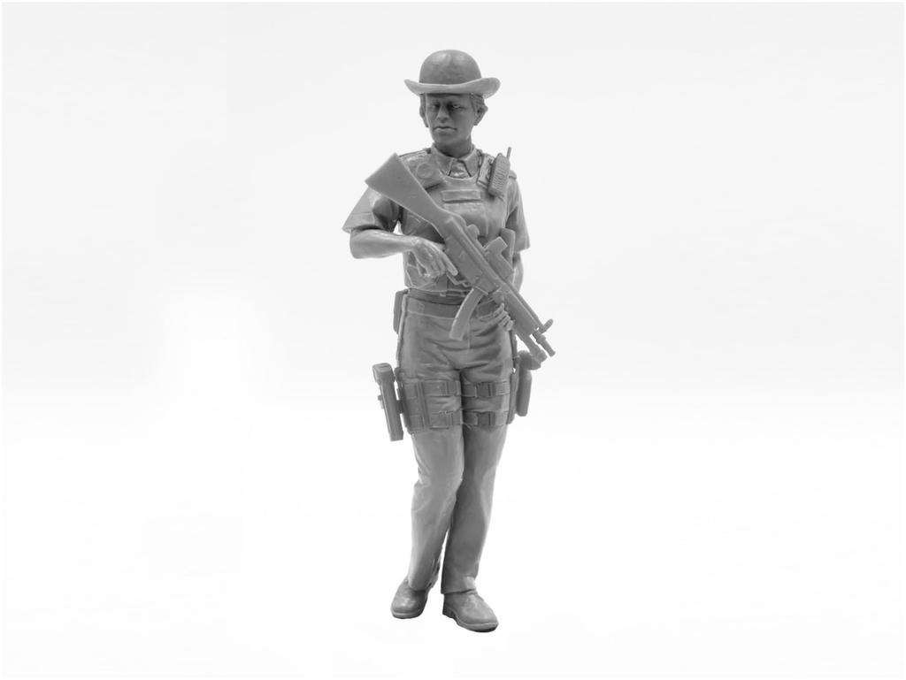 ICM 1/16 British Policewoman Plastic Model Kit 16009