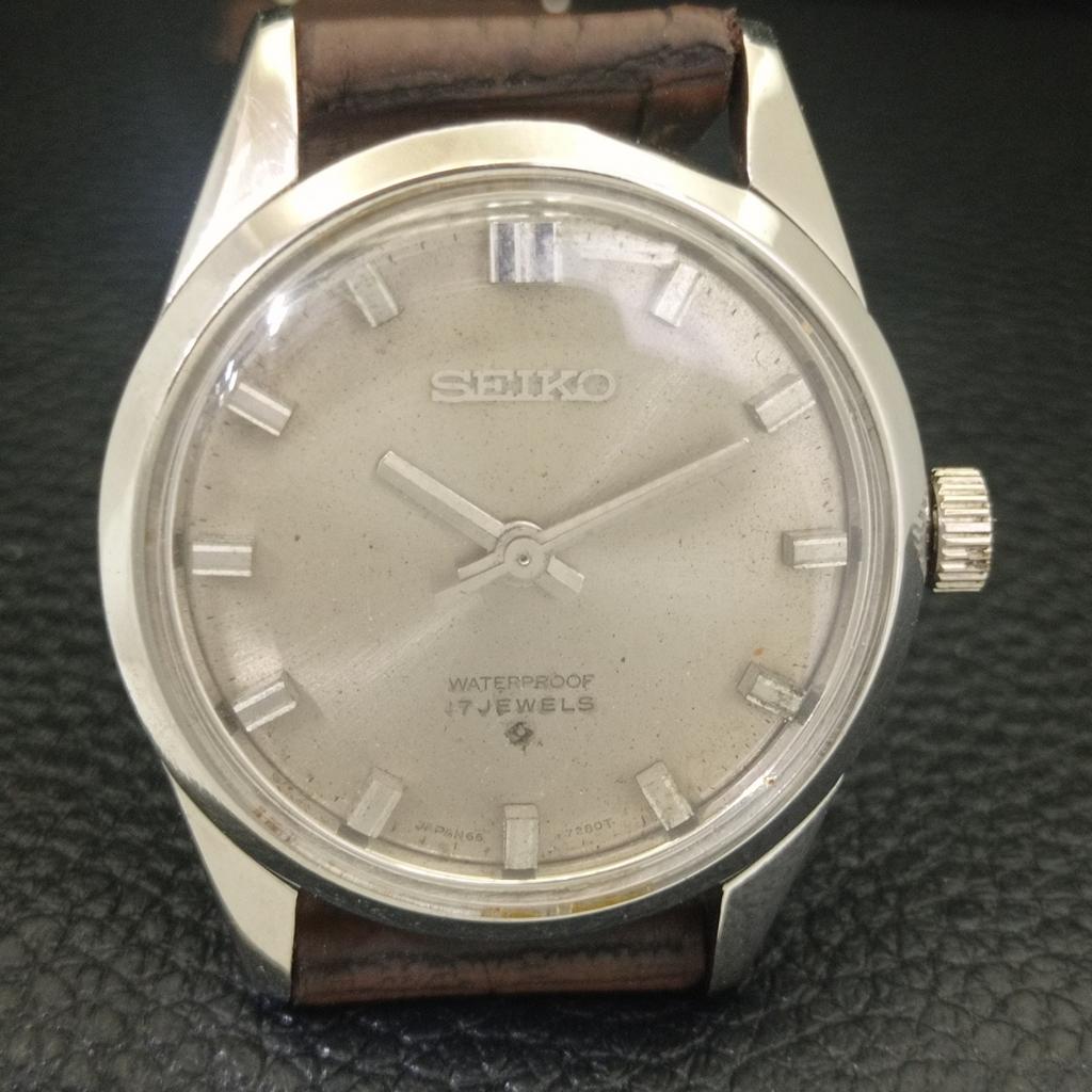 VINTAGE SEIKO HAND-WINDING JAPAN 66B BOY ORIGINAL DIAL WATCH a703906-1 R213g-a703906