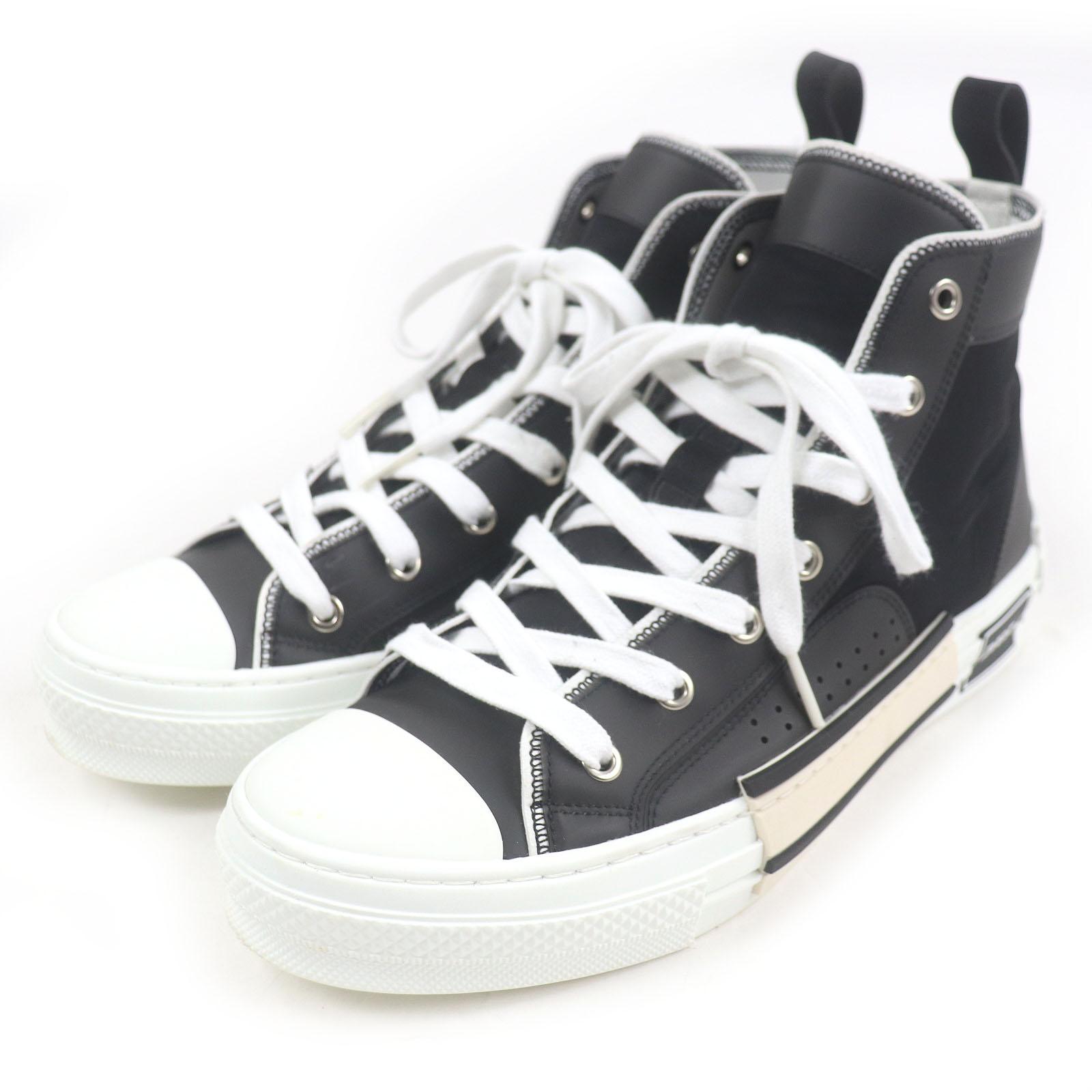 

Great DIOR High cut sneakers B23 Logo High Tops black mens 41.5 Used