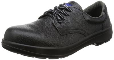 Safety Shoes Work Shoes 85021 Short Shoes JIS Oil Resistant Shock Absorption Cushioning Reflective Material Black [Xebec] 24.0cm