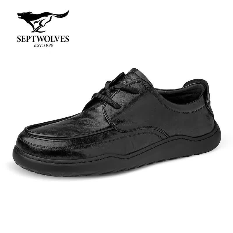 Qipilnag Men's Breathable Casual Business Derby Shoes