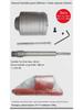 SDS PLUS 110mm Concrete Wall Hole Opener Round Handle Drill Set