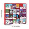 Christmas Sock Advent Calendar 2025 24 Days Christmas Countdown Calendar 24 Pair of Christmas Crew Socks Xmas Countdown Calendar