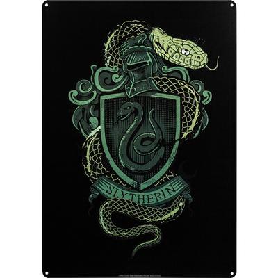 Harry Potter A3 Tin Sign (Slytherin)