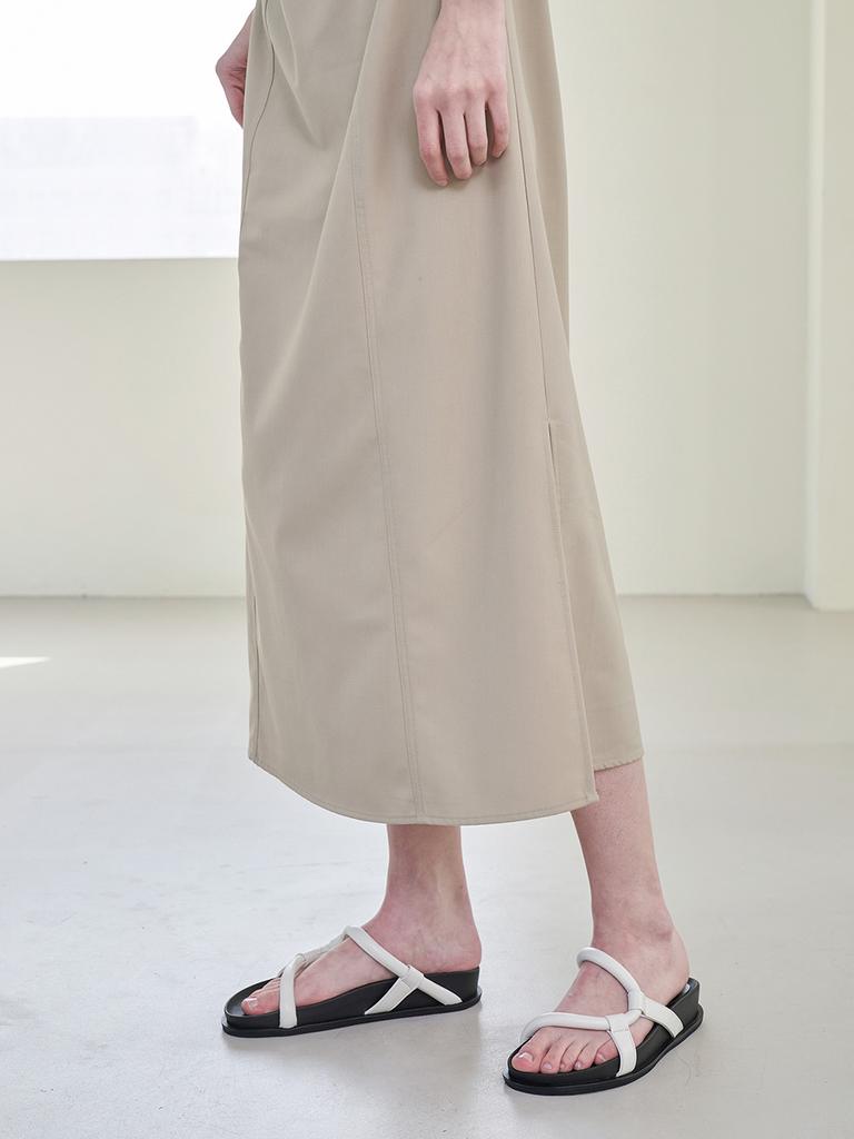 Blanc Sur Blanc Milo Slide Ivory
