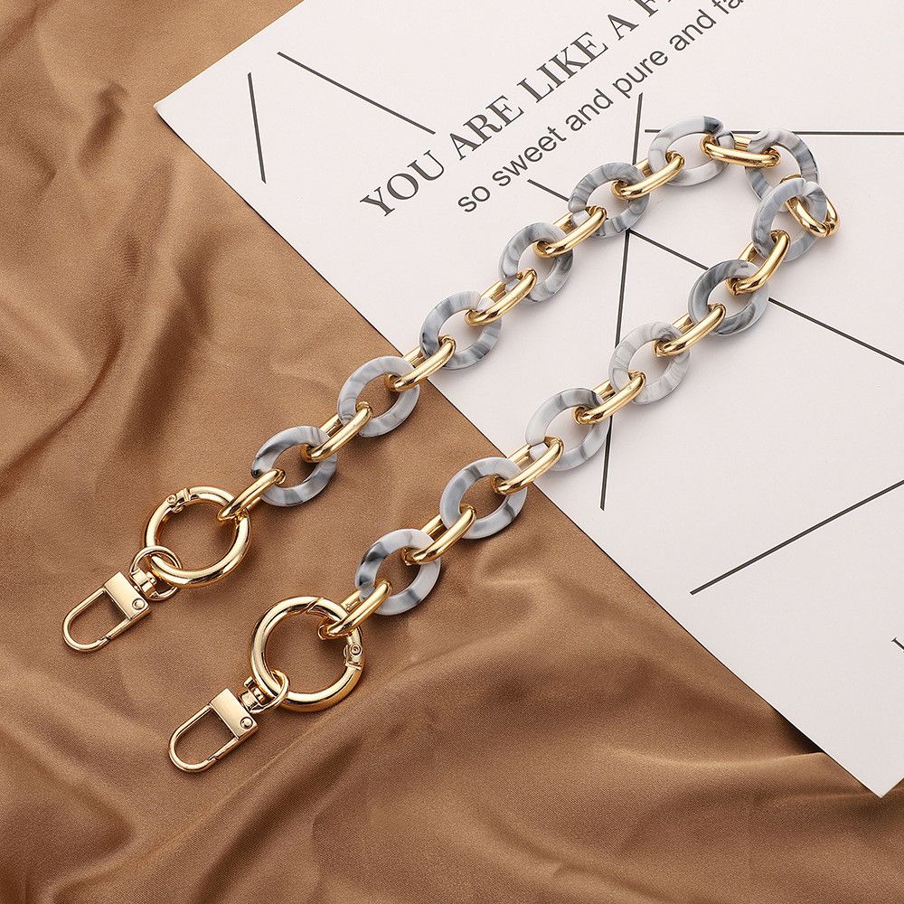 

Bags Accessories Replaceable Acrylic Resin Handbag Bag Straps Shoulder Bag Accessories Bag Chain Purse Chain