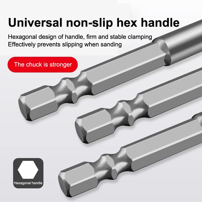 6Pcs Shark Tooth Drill Bits 5-12 Mm Carbide Drill Bits Suitable For Ceramic Tiles Concrete And Steel