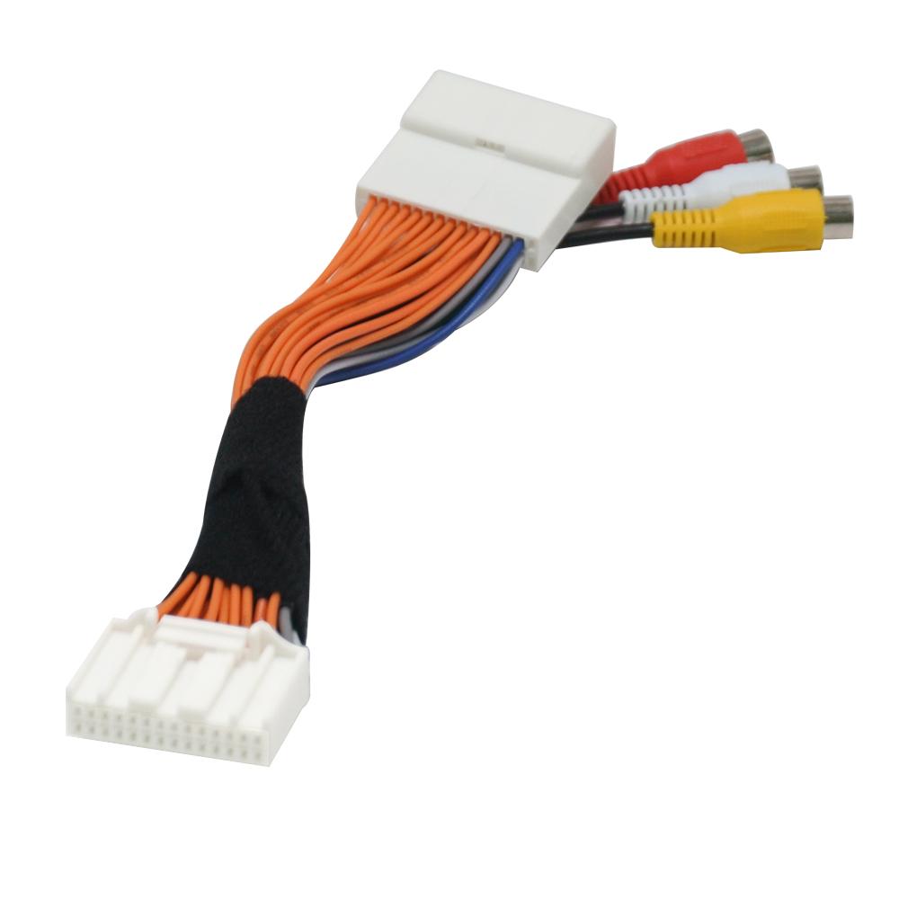 28 Pin AV Video Audio Connection Cable for Toyota Auris, Corolla, Camry, Prius, Verso, Scion FR-S, iQ, xB, xD, tC