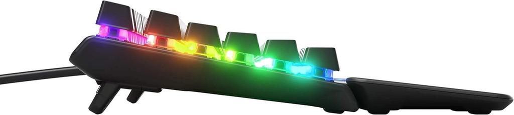 SteelSeries Apex 7 TKL US Red Switch Gaming English OLED 64646 Keyboard, Tenkeyless, Wired, Layout, Display,