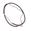 Ankola Red Rope Strap Choker Necklace Women'S Simple Versatile Sweet Cool Babes Fashion Neck Chain Sweater Chain