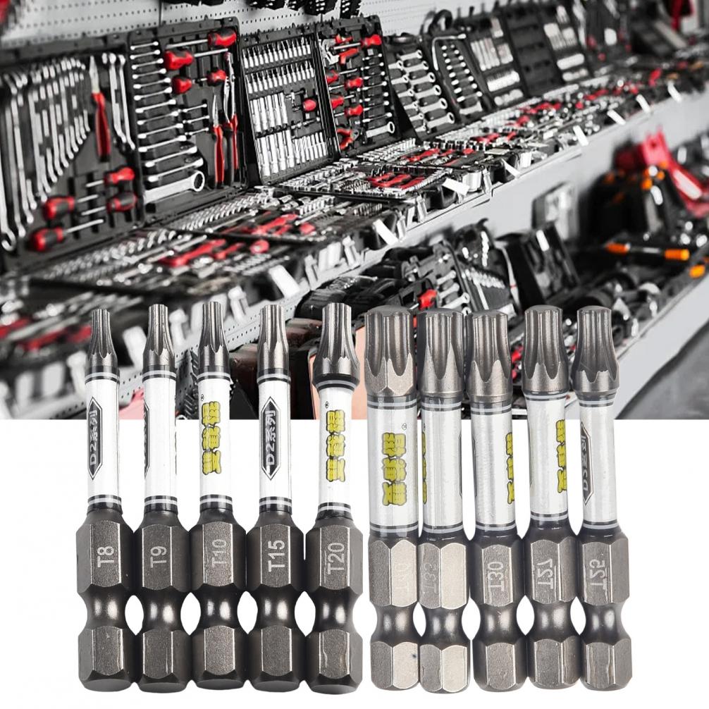 Essential 14 Piece Screwdriver Bit Set Magnetic Bits for Impact Drivers