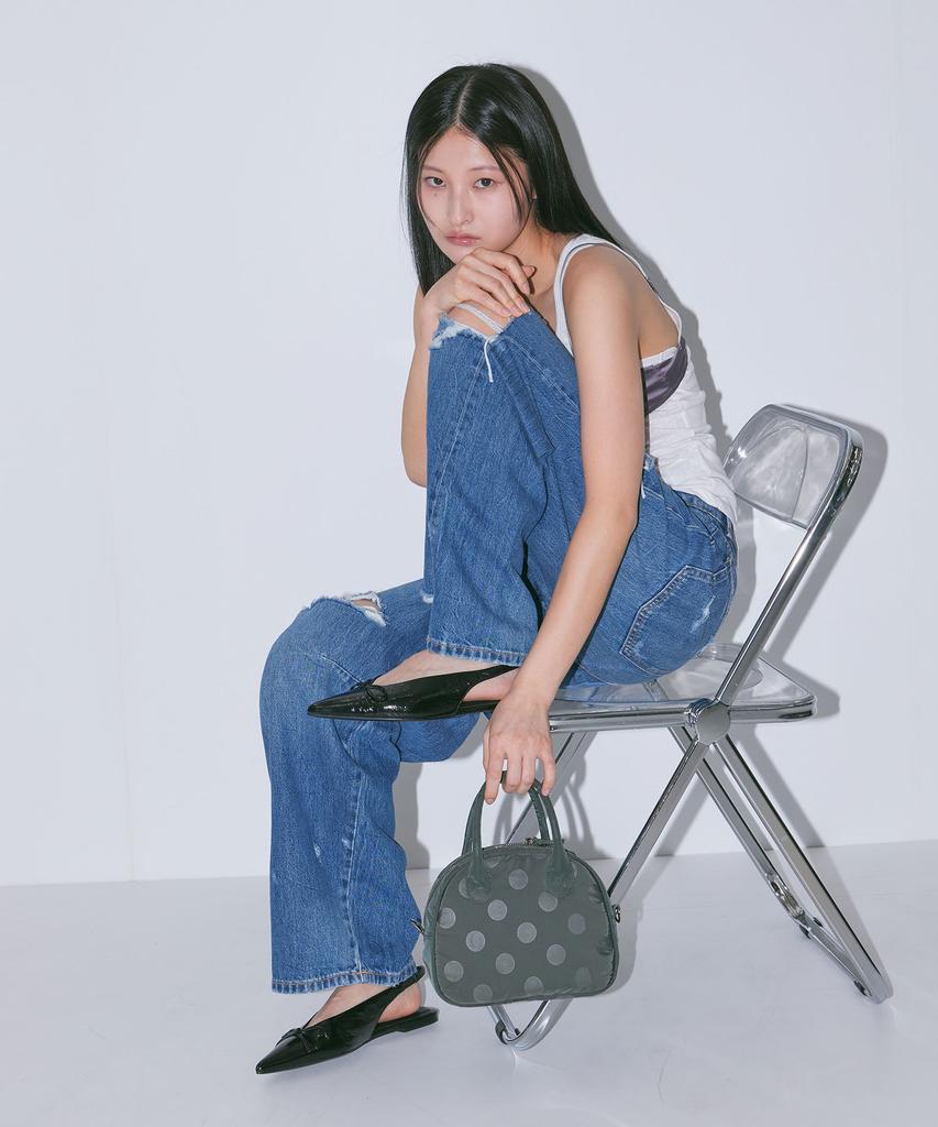 Haveawhale Polka Dots Tote Bag (Kh)