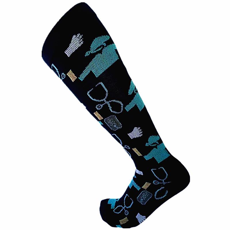 

Compression Socks 20-30 Mmhg Running Medical Varicose Veins Pregnancy Nursing Athletic Football Soccer Stockings Sport Socks S-M