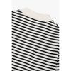 Studio Tomboy Striped Collar Pullover  9176352971 