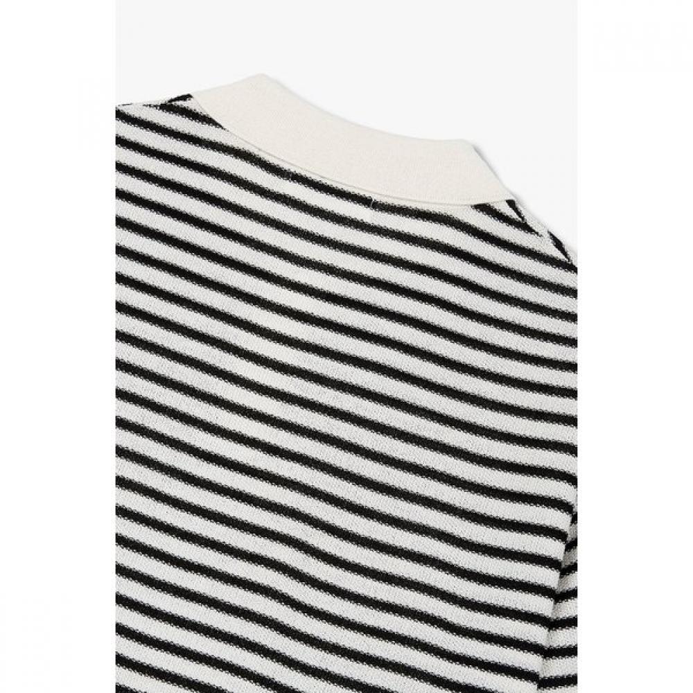Studio Tomboy Striped Collar Pullover  9176352971 