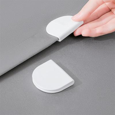 Duschspritzer-Clips für Vorhänge, winddichter Stopper-Schutzclip, winddichter Stopper-Schutzclip, selbstklebender Vorhanghalter, Spritzer