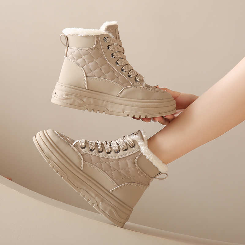 Fashion Hi Top High Top 38 Size Sneakers Loafers Women Sports Shoes Brand Women Postal Boots Clearance Cool Chassure New Style