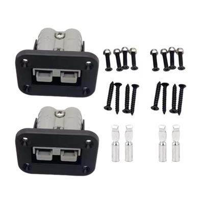 Plug Vehicle Panel 600V50A High Current Charging Connector For Vehicle Plug Base