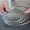 Round Stainless Steel BBQ Grill Grate Grid Wire Mesh Rack Replacement Cooking Net for Charcoal Gas Grill Outdoor Barbecue Use