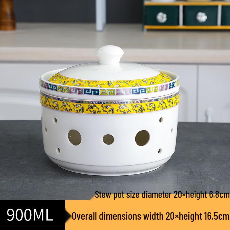 Ceramic Insulated Stew Pot with Warming Base