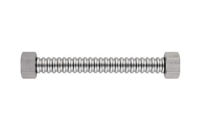 SANEI (formerly Sanei Faucet Manufacturing Co., Ltd.) SUS Flexible Tube with Nut, T157-20X350-A