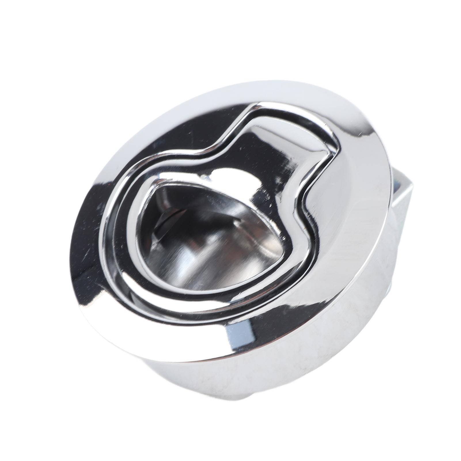 

2 Inch Stainless Steel Boat Round Deck Hatch Flush Pull Latch Lock for Marine Yacht