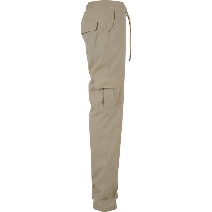 Pantalon Cargo Femme - Urban Classics - Crème - Taille Standard - 100% Polyester - Confort Optimal