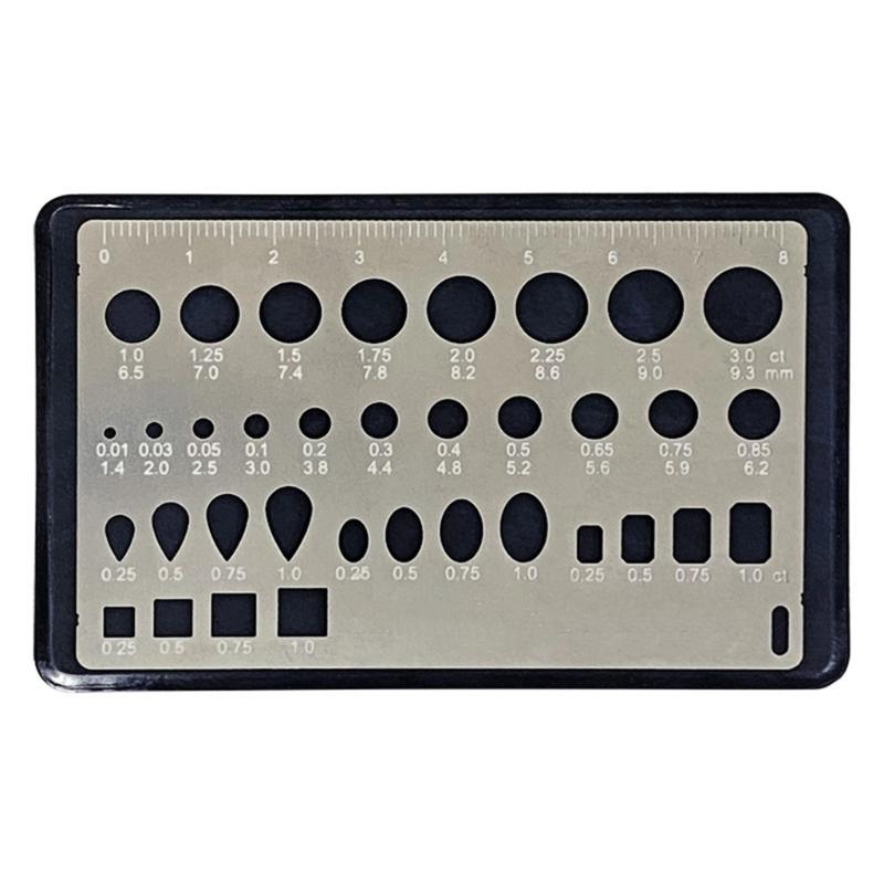 Präzises Diamant-Messschieberwerkzeug für Juweliere, Edelsteingutachter und Enthusiasten. Präzise in der Schmuckverarbeitung