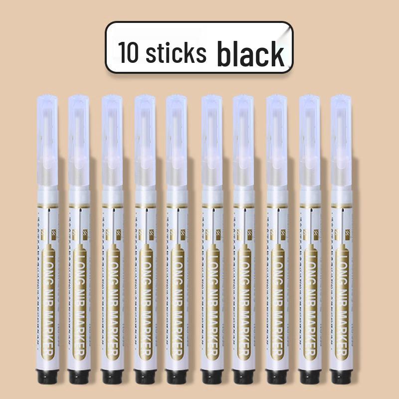 Oil-Based Long-Tip Marker for Woodworking & Tile