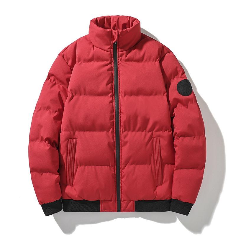 New Thickened Padded Jacket Men's Casual Winter Trend Short Padded Jacket Padded Jacket Large Size Fashion Trendy Men