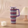 Duoli 40oz Rhinestone Stainless Steel Insulated Car Tumbler with Handle