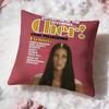 singer C-CherS Cushion Cover Premium Comfort Reversible Pillow Cove -Two in One Design for Any Room & Car Interior