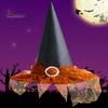 Eye-catching Halloween Witch Hat Soft Comfortable Adult Children's Headwear for Dress Up Decoration Props