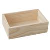 M-Modern-Retro Square Wooden Succulent Small Flower Pot Wooden Box Home Gardening Decoration Supplies