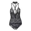 Sexy Hot Passion Temptation Open Uniform Transparent Lace Onesie Women