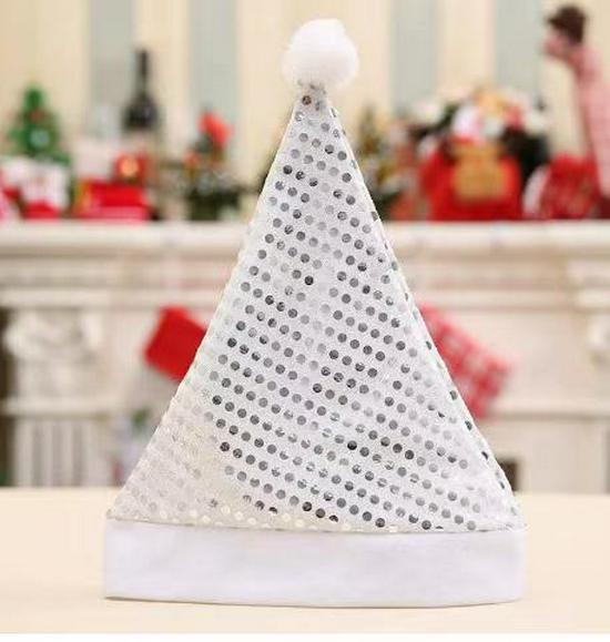 Five-Color Sequin Santa Hat - Christmas & New Year Gift