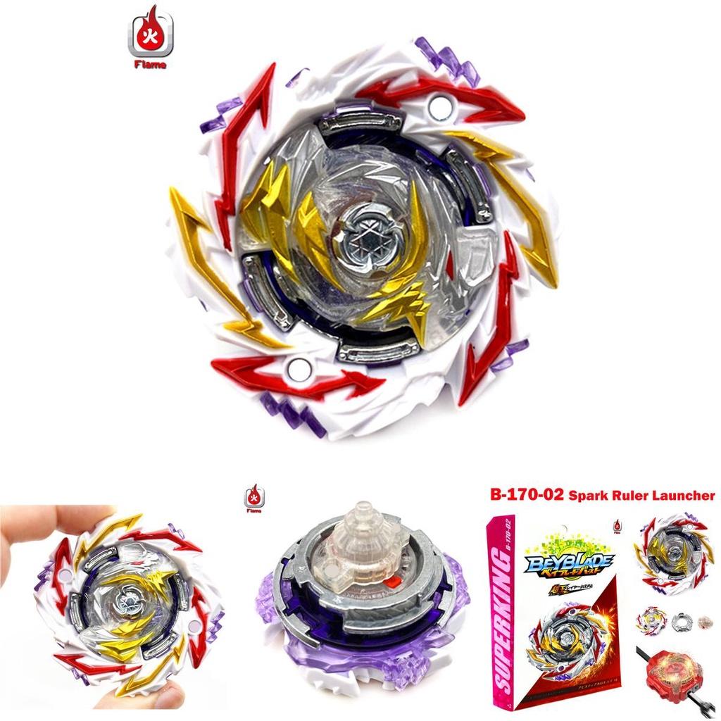 Superking Beyblade Burst B170 02 Abyss Diabolos 5 Fusion 1s Spark Launcher