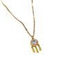 Feather Tassel Zircon Smart Dream Catcher Versatile Korean Style Niche Design Live Necklace