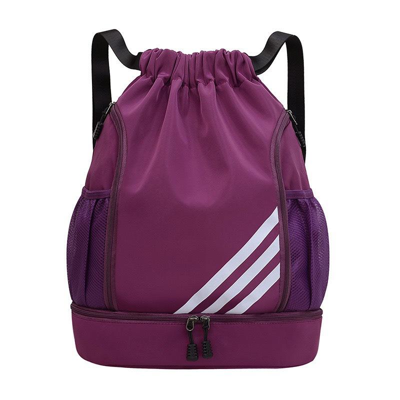 Large Capacity Outdoor Sports Backpack: Basketball, Fitness, and Mountaineering Drawstring Bag