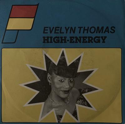 7inch Record EVELYN THOMAS  HighEnergy SOHO18 Record Shack Re 1984 UK Dance  Electronica Used