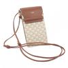 CELINE  10G332CQD.01TA Pouch white/Tan lambskin/Calfskin Women