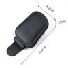 2pcs Car Glasses Holders- Magnetic Faux Leather Clip for Eyewear On Car Visor - Organizer for Glasses, Cards, And Tickets