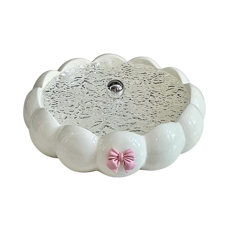 

Luxury Ceramic Dried Fruit Box Wedding New Year Party Candy Dim Sum Snack Box Home Decoration Creative Storage Accessories